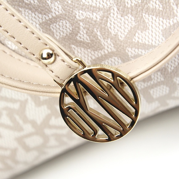 NWT DKNY Heritage Coated Satchel Crossbody 5017 - Picture 3 of 7